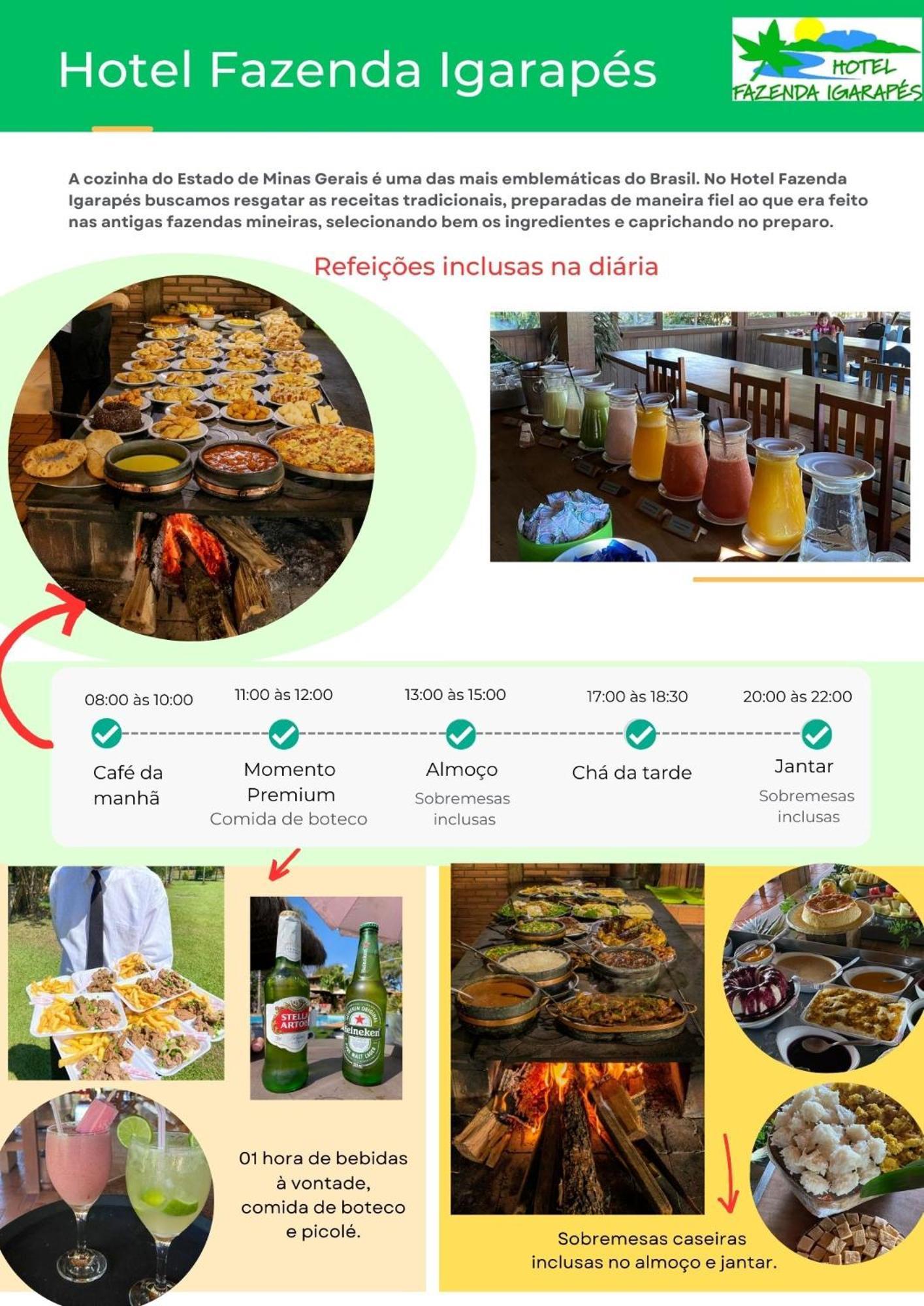 Hotel Fazenda Igarapes מראה חיצוני תמונה